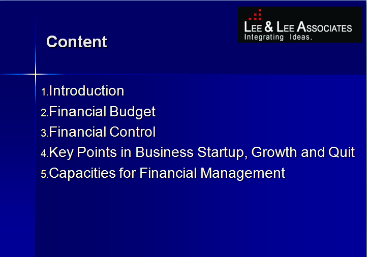 SME Financial Management in China